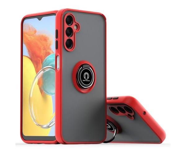 Чехол накладка TPU Color Matte Ring для Samsung Galaxy M34 5G Красный