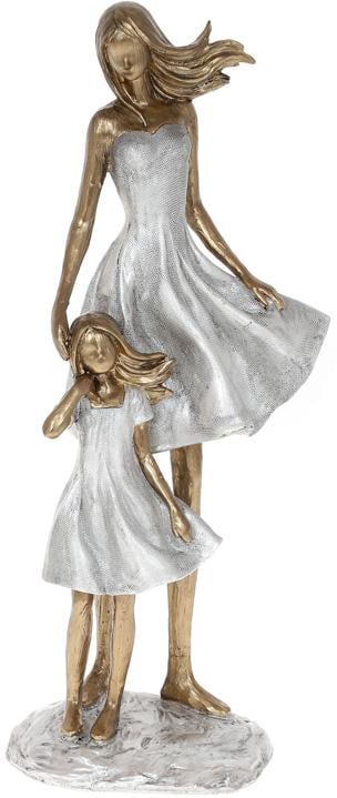 Декоративная статуэтка Мама с Дочкой 14,5х11х35 см полистоун (BD-K07-112)