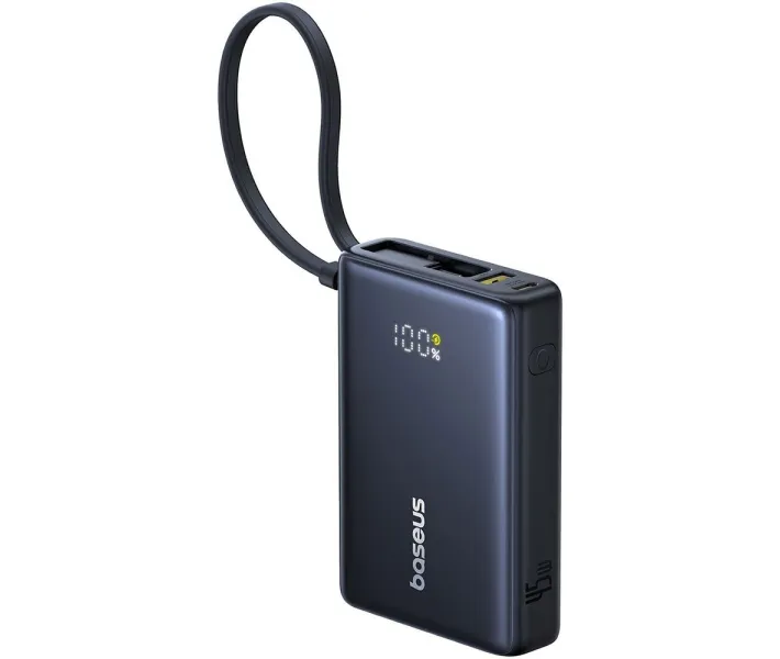 Повербанк Baseus PicoGo Digital Display Power Bank 10000 mAh 45W Cosmic Black (KST-P10076803123-00)