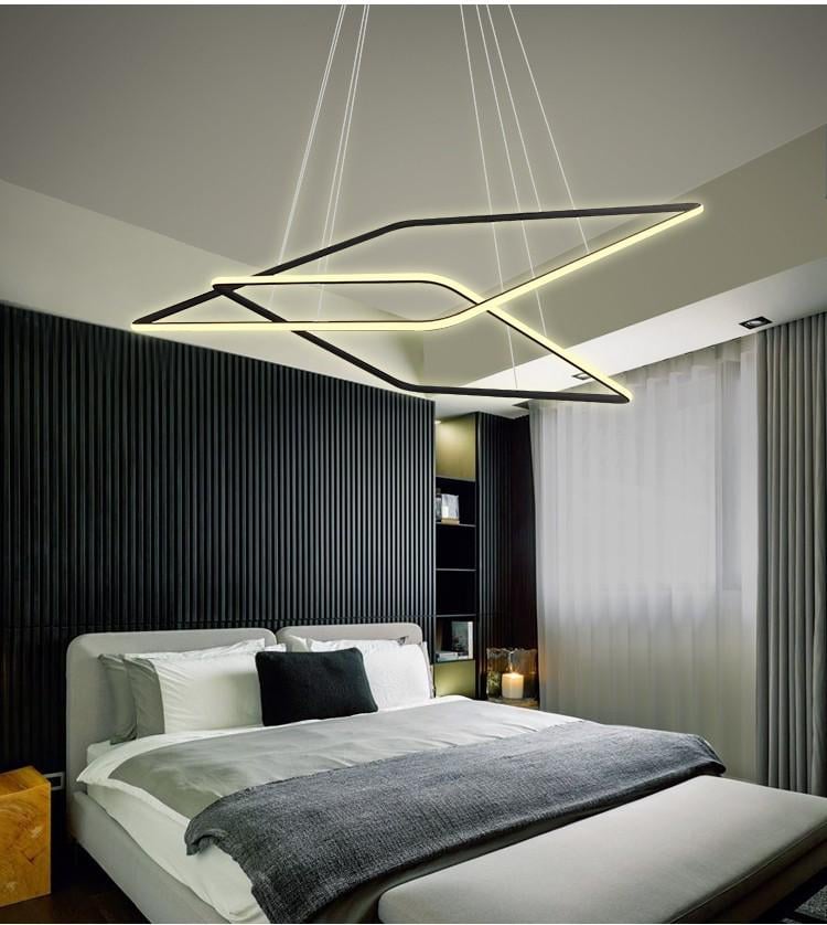 Люстра світлодіодна Honey Light 9D-2S-66BL Чорний (14705689) - фото 2 Люстра світлодіодна Honey Light 9D-2S-66BL Чорний (14705689) - фото 2