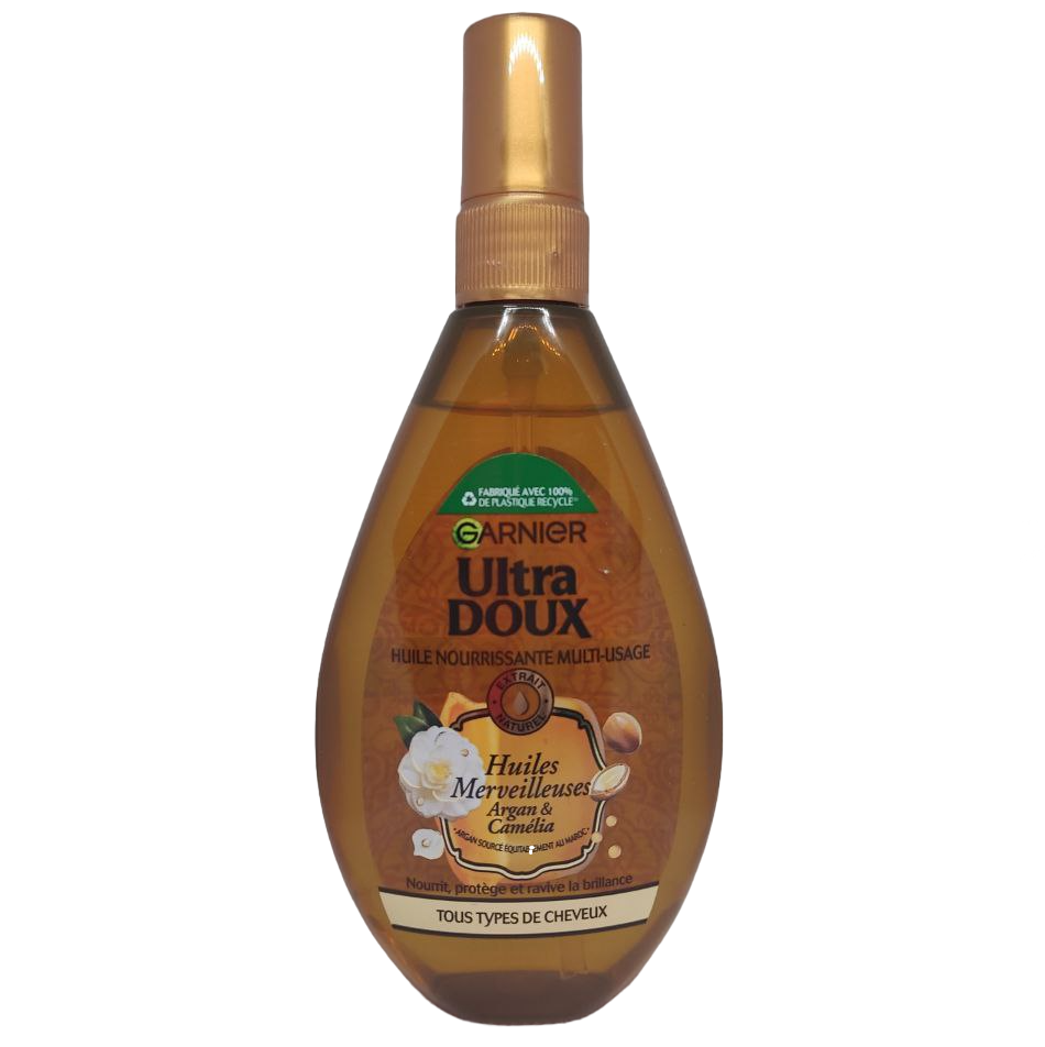 Масло для волос Garnier Ultra Doux Huiles Merveilleuses Argan Camélia 150 мл (2135387999)