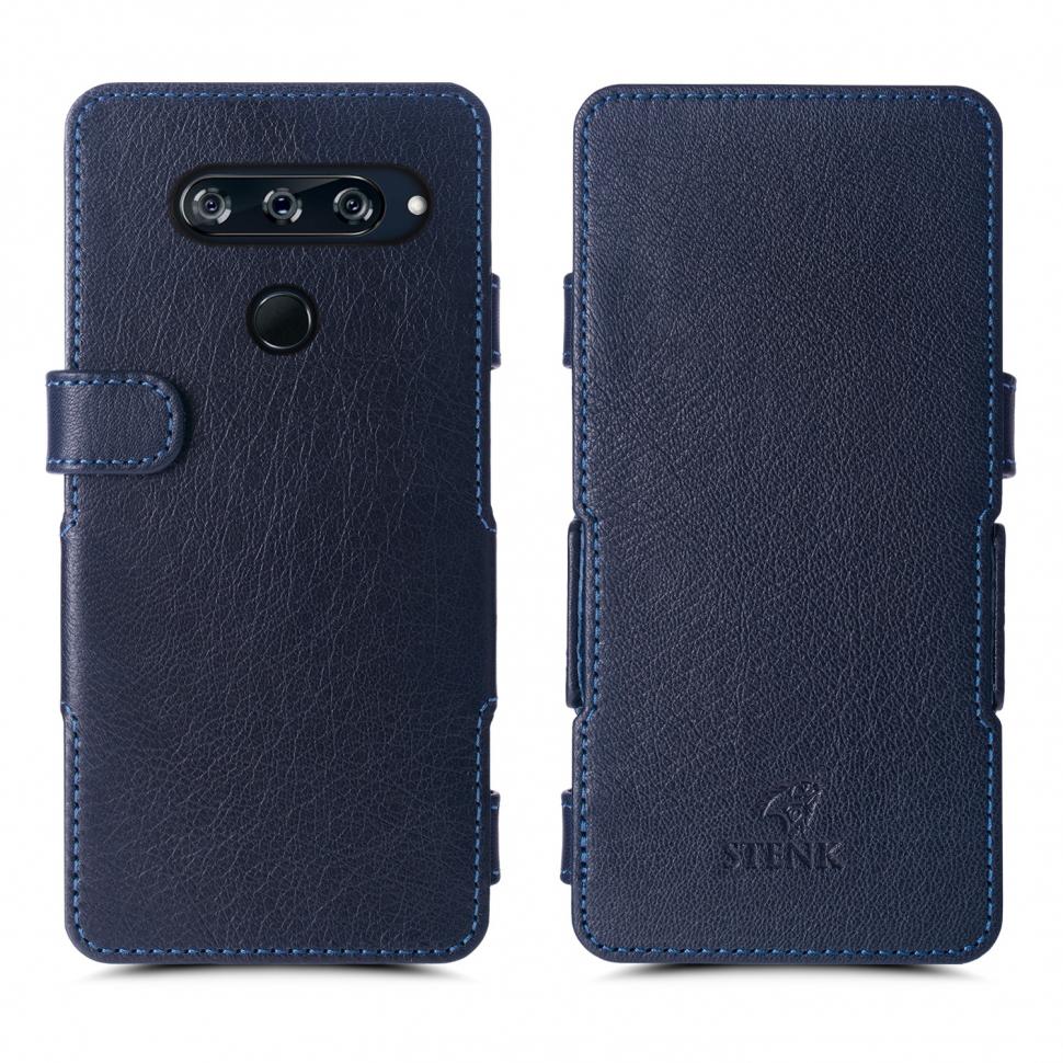 Чохол книжка Stenk Prime для LG V40 ThinQ Синій (63568)