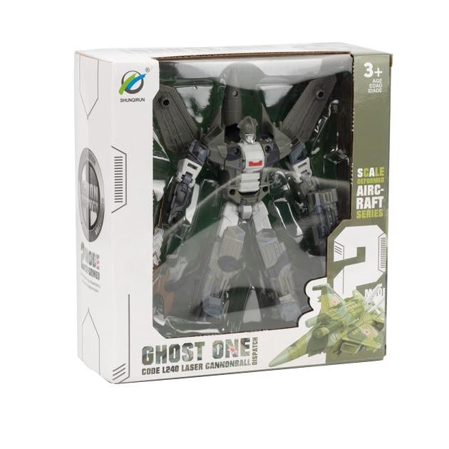 Трансформер самолет A-Toys 339-85 темный камуфляж 15 см (IM-176-M-912)