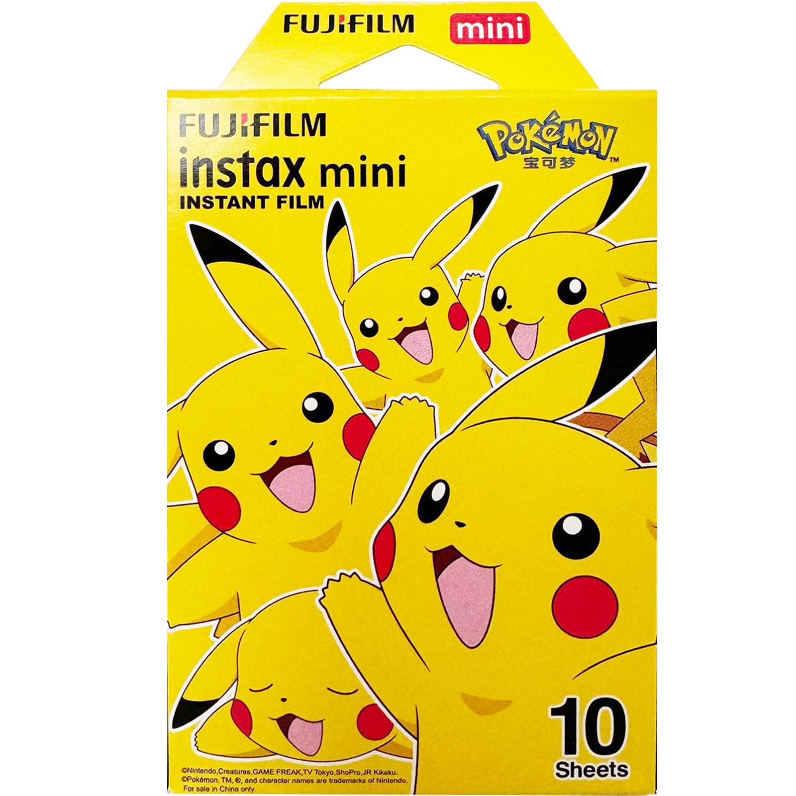 Фотопленка Fujifilm Instax Mini Film Paper Pikachu Pokemon 10 шт. с фотоальбомом - фото 6