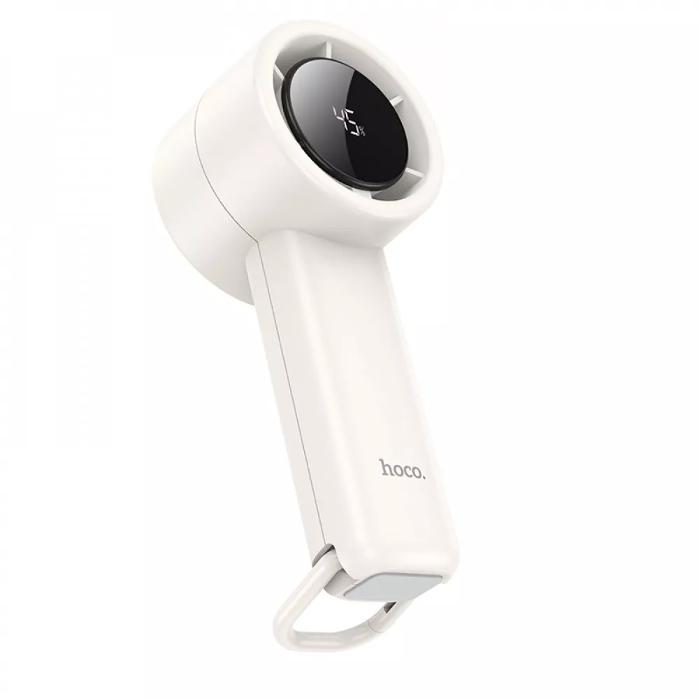 Вентилятор портативний Hoco HX63 5 швидкостей з дисплеєм з акумулятором 2000 мАг (786628) Вентилятор портативний Hoco HX63 5 швидкостей з дисплеєм з акумулятором 2000 мАг (786628)