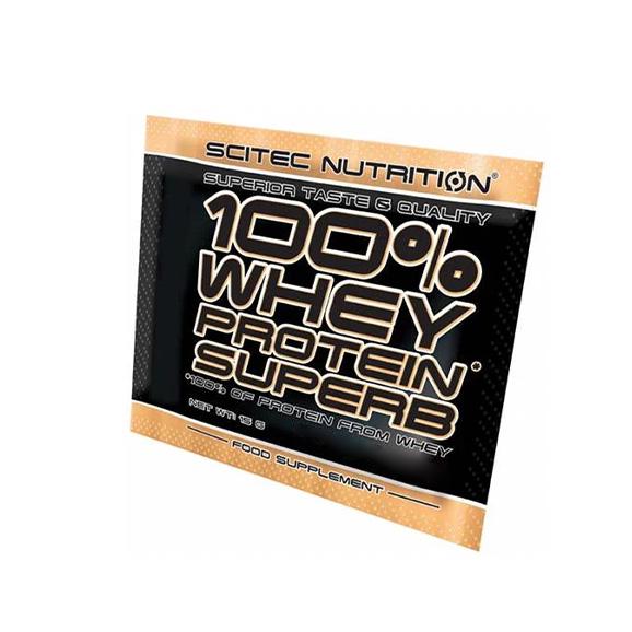 Протеин Scitec 100% Whey SuperB 15 г Ваниль (4760V8714)