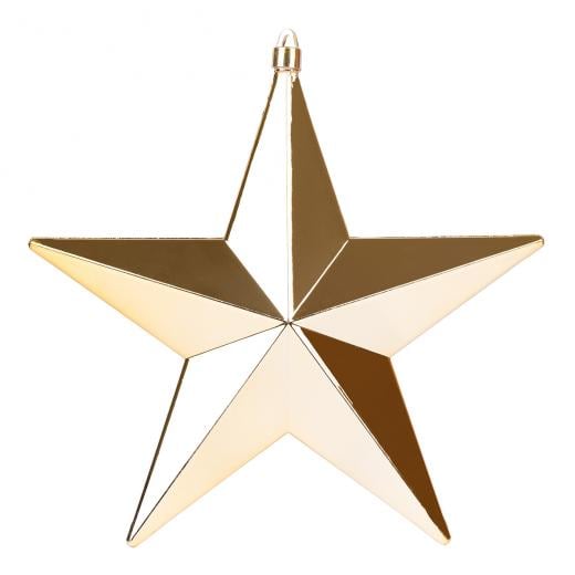 Игрушка на елку Звезда 30 см Золотой (TY-5-R-172)
