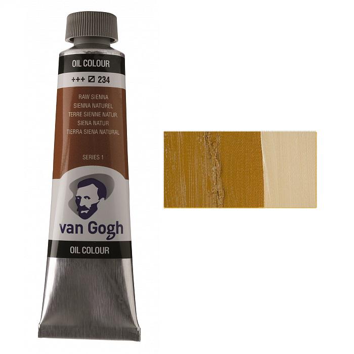 Масляная краска Van Gogh туба 40 мл 234 Сиена натуральная (02052343)