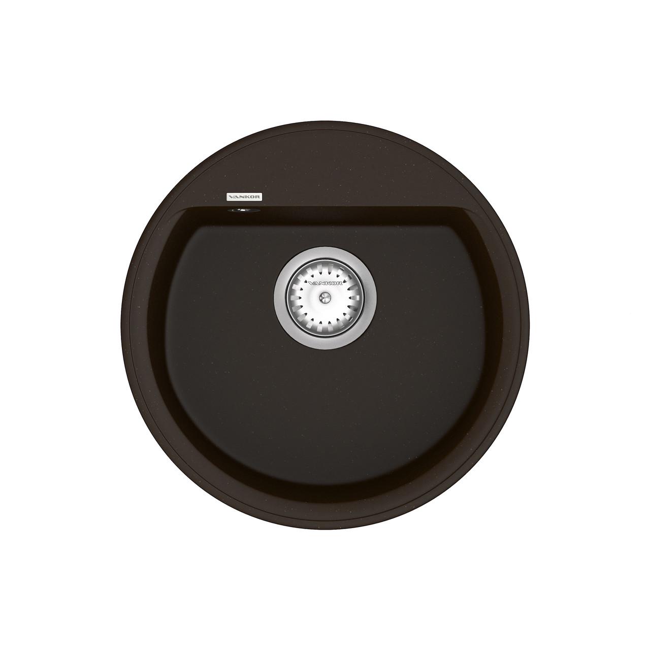 Кухоная мойка с сифоном Easy EMR 01,45 Chocolate