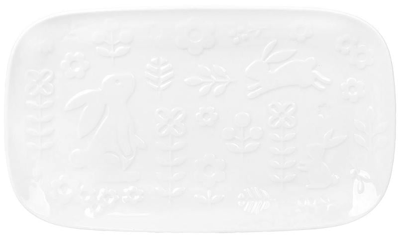 Набор тарелок Тайный Луг прямоугольный 6 шт. 25х15 см Набор тарелок Тайный Луг прямоугольный 6 шт. 25х15 см