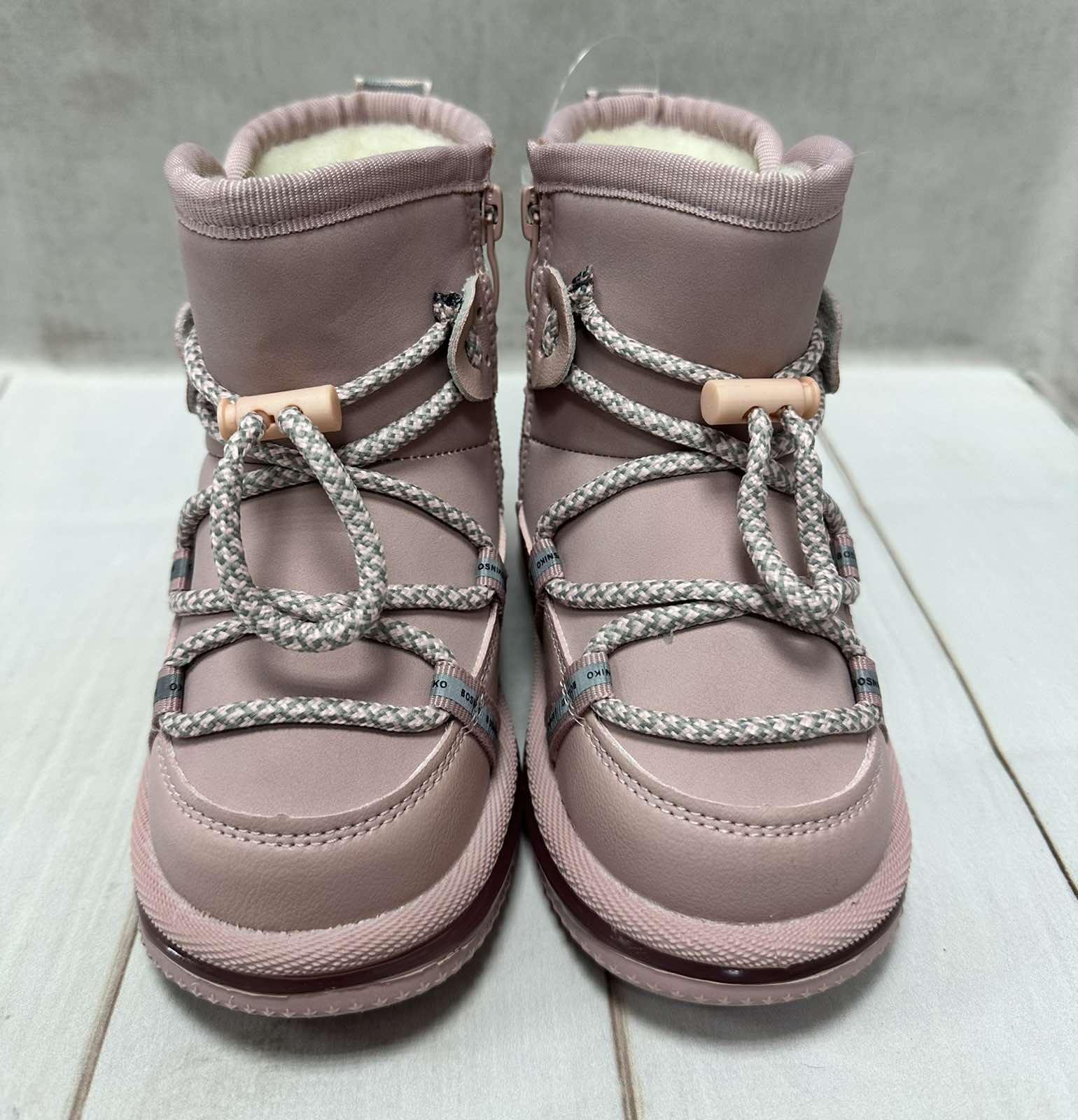 Чоботи зимові для дівчаток дутики W.Niko Рожевий р. 29 18 см - фото 6