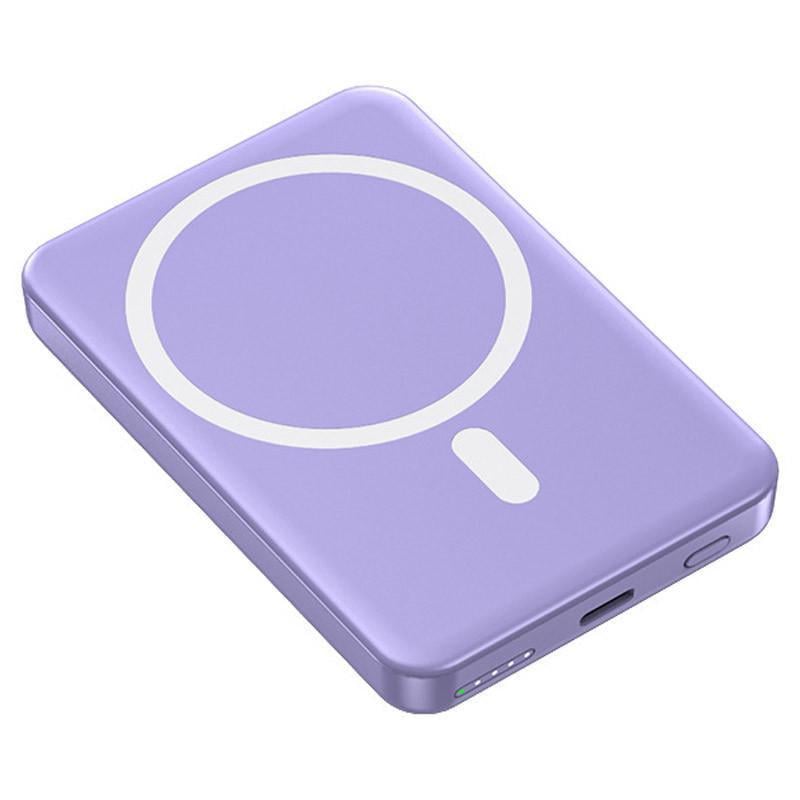 Повербанк JJT-A27 PD20W+QC 22,5W з БЗУ 10000 mAh Purple (00000069062_5)