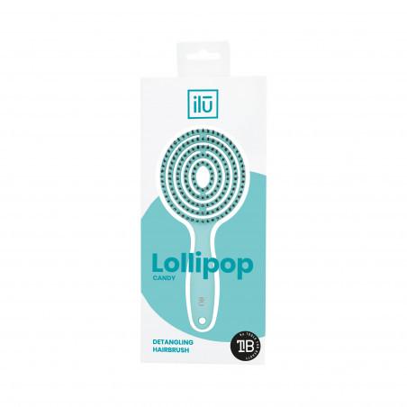 Щетка для волос Ilu Brush Lollipop Ocean Голубой (5903018915715)