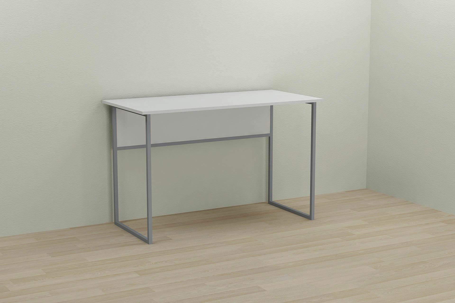 Стол компьютерный Ferrum-decor Коди ДСП 16 мм 75x100x70 см Серый/Белый (FRD-101681)
