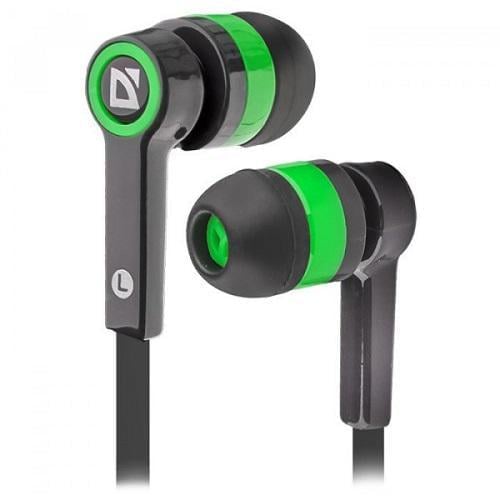 Гарнитура для смартфонов Defender Pulse 420 проводная 1,2 м Green (63422)