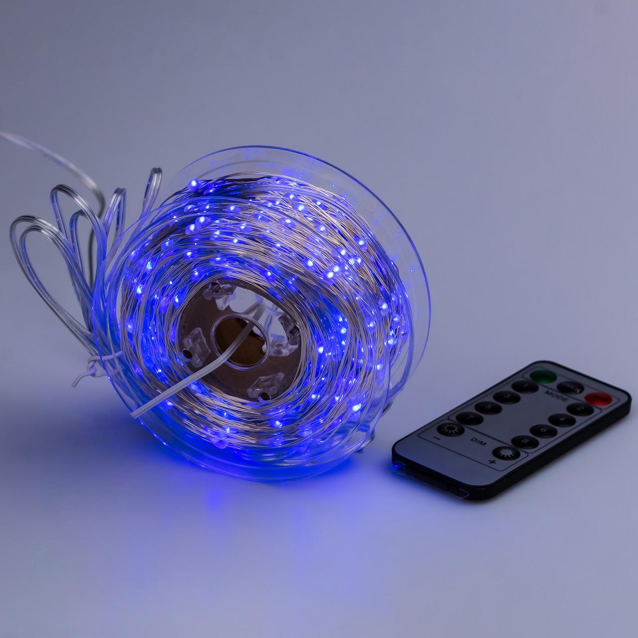 Гирлянда Роса Капля 50 м 500 LED лампочек светодиодная в катушке медный провод 8 функций и пульт - фото 1 Гирлянда Роса Капля 50 м 500 LED лампочек светодиодная в катушке медный провод 8 функций и пульт - фото 1