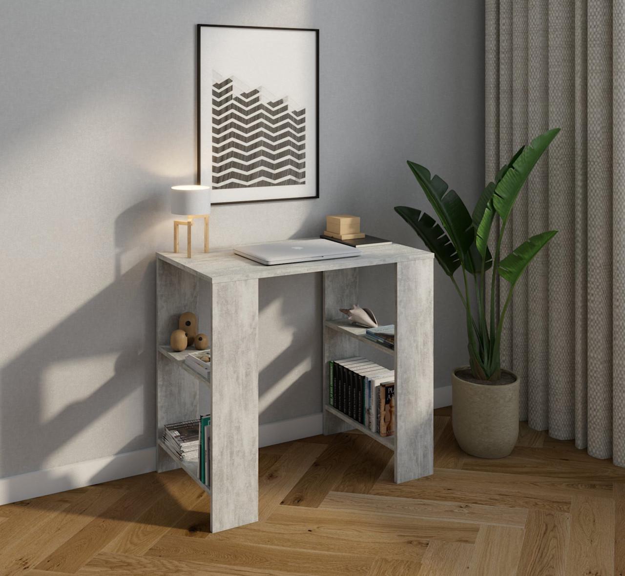 Компьютерный стол MebelProff КС-14 Бетон (26438315) Компьютерный стол MebelProff КС-14 Бетон (26438315)