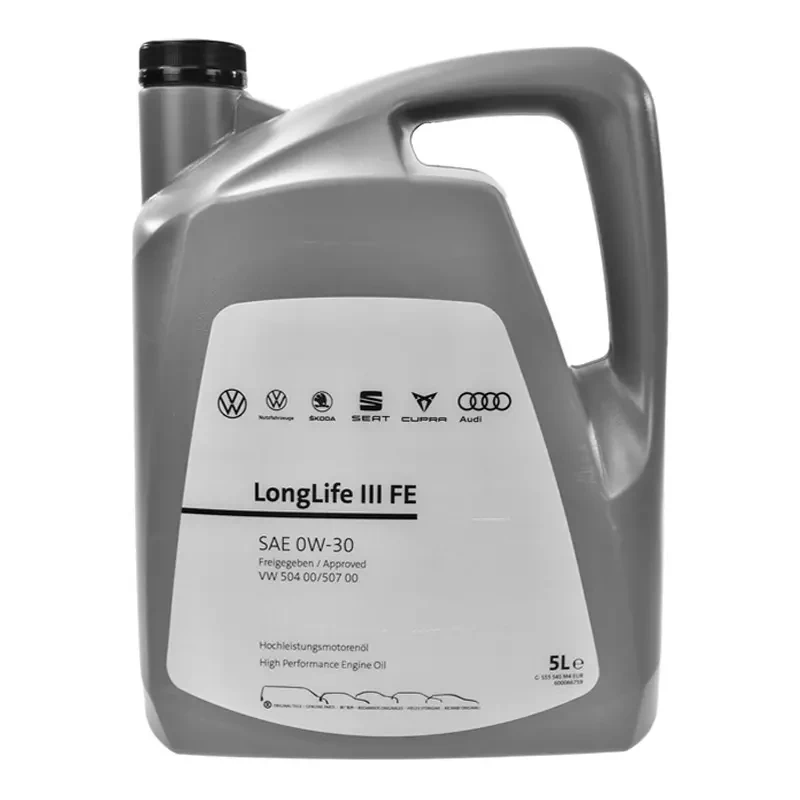 Моторное масло VAG LongLife III FE 0W-30 5 л (GS55545M4) Моторное масло VAG LongLife III FE 0W-30 5 л (GS55545M4)