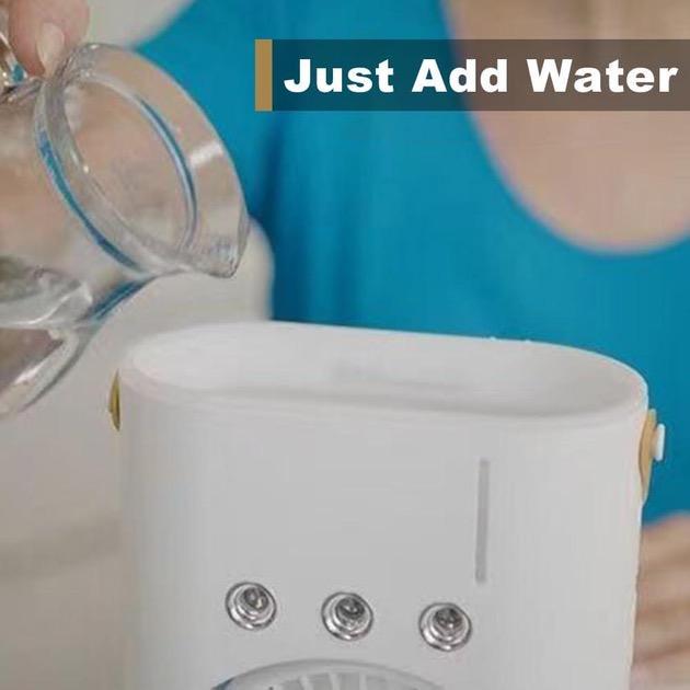 Настільний вентилятор RD-1818 з охолодженням і LED підсвічуванням 35 Вт (45263-RD-1818_400) - фото 5 Настільний вентилятор RD-1818 з охолодженням і LED підсвічуванням 35 Вт (45263-RD-1818_400) - фото 5