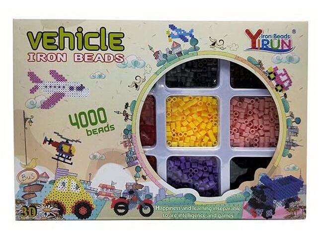 Детская термомозаика BT-0099 D 48/2 4000 бусин/3 основания/трафареты/инструменты/термобумага в коробке (24763926)