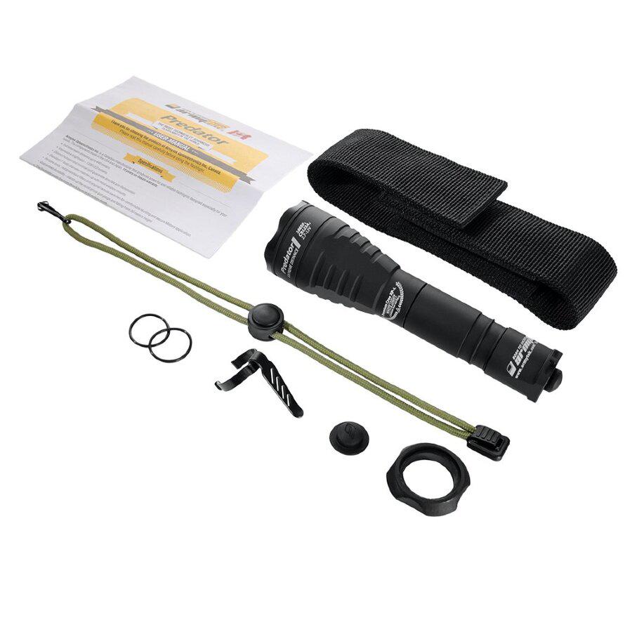 Ліхтар Armytek Predator v3 Black XP-L HI 1200lm F01603BC - фото 5 Ліхтар Armytek Predator v3 Black XP-L HI 1200lm F01603BC - фото 5