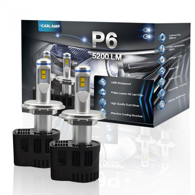 Лампы светодиодные Carlamp P6 D-Series 5200 Lm 6000 K (P6D)