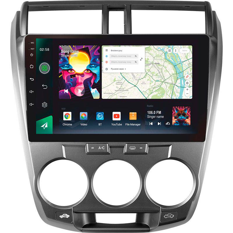 Магнитола штатная Sigma PRO 108128 2K 8/128 GB Honda City 2008-2013 10" (AR-78346)