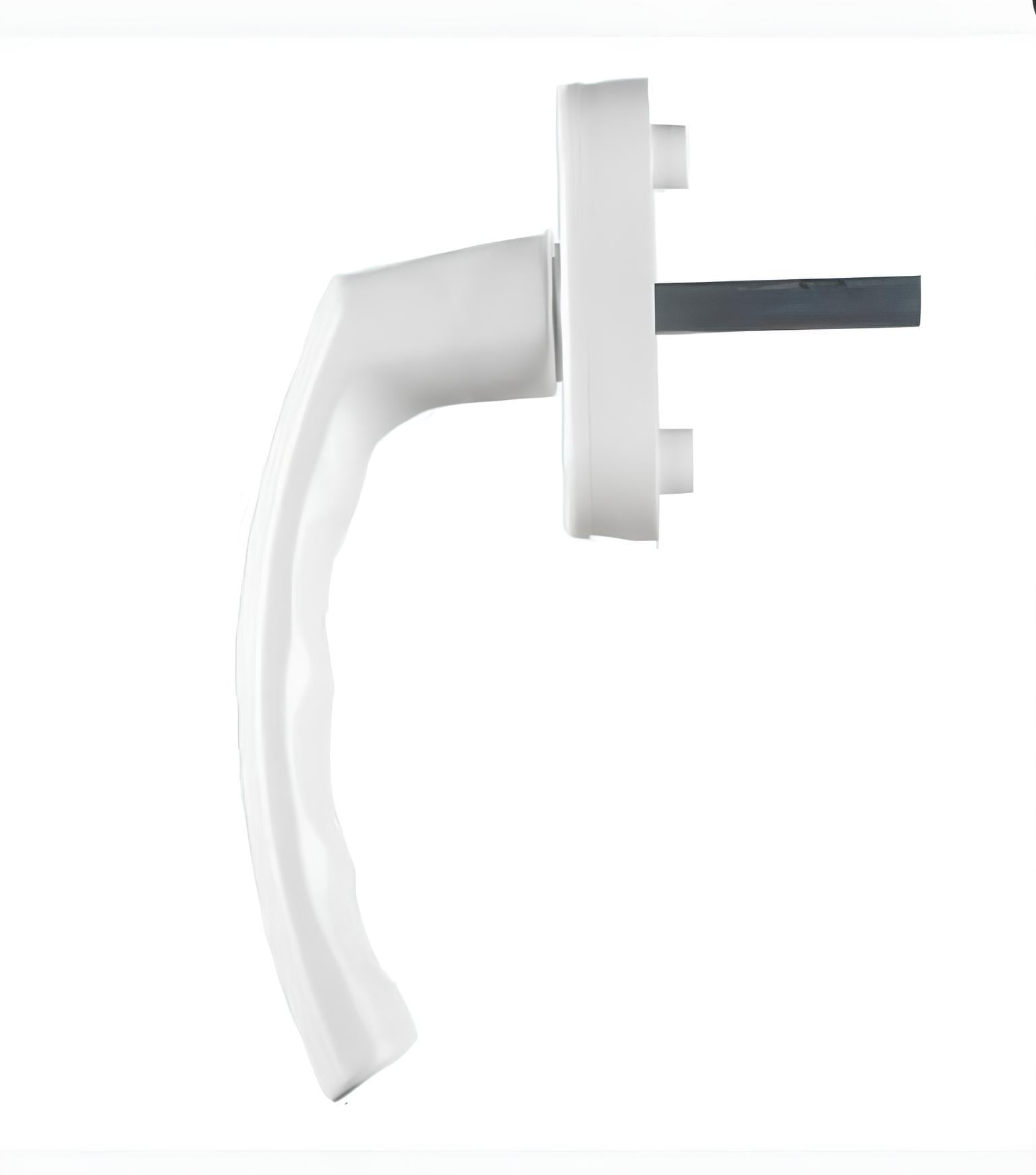 Ручка для металопластикових вікон і балконних дверей Antey 2 шт. Білий (WH-003)