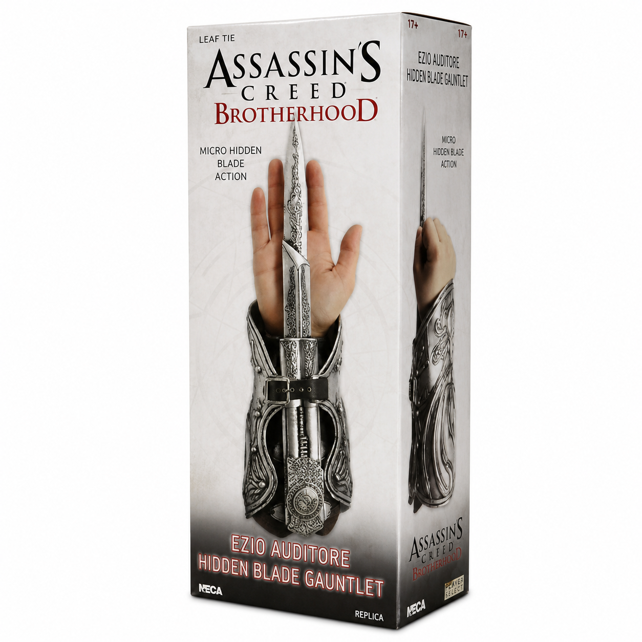 Клинок скрытый Assassin's Creed Brotherhood Ezio Auditore 35 см для косплея Серебристый (1013-192-00) Клинок скрытый Assassin's Creed Brotherhood Ezio Auditore 35 см для косплея Серебристый (1013-192-00)