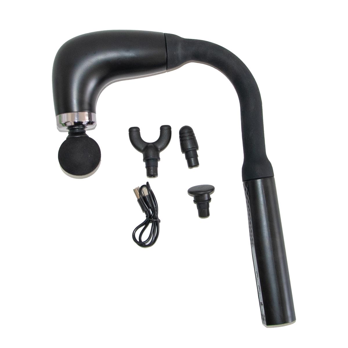 Массажер электрический массажер Maxtop MP-930 ударный аккумуляторный Черный (1010913-Black) - фото 3 Массажер электрический массажер Maxtop MP-930 ударный аккумуляторный Черный (1010913-Black) - фото 3