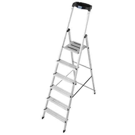 Лестница Krause Safety 6 рабочая высота 3,25 м с максимальной нагрузкой до 150 кг (29703722) Лестница Krause Safety 6 рабочая высота 3,25 м с максимальной нагрузкой до 150 кг (29703722)