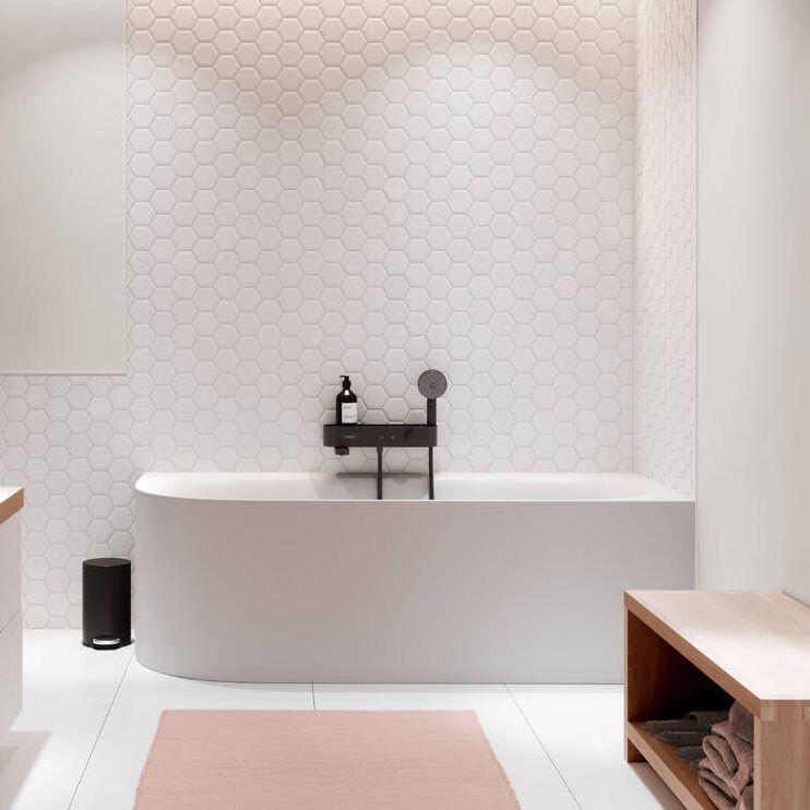 Термостат для ванны Hansgrohe ShowerTablet Select 412 мм Black matt (24340670) - фото 2