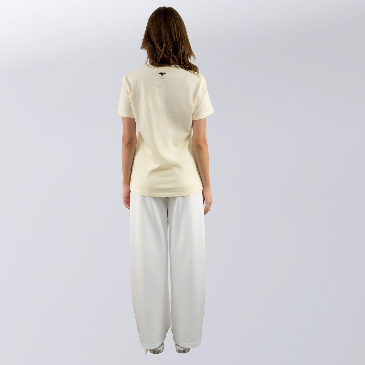 Футболка жіноча повсякденна Christian Dior S Жовтий (2797308221) - фото 5