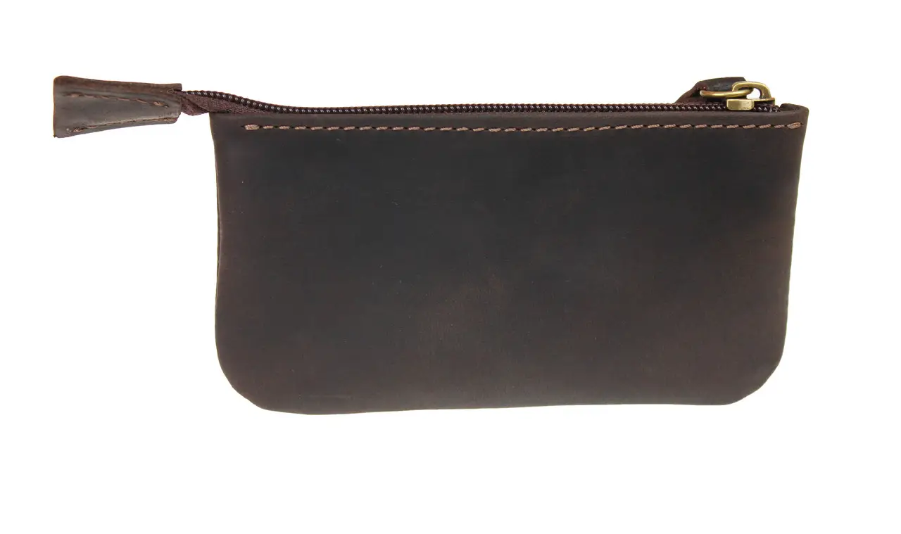 Ключница кожаная Freeskin Тип 1 14x7x1 см Темно-коричневый (81202) - фото 2 Ключница кожаная Freeskin Тип 1 14x7x1 см Темно-коричневый (81202) - фото 2