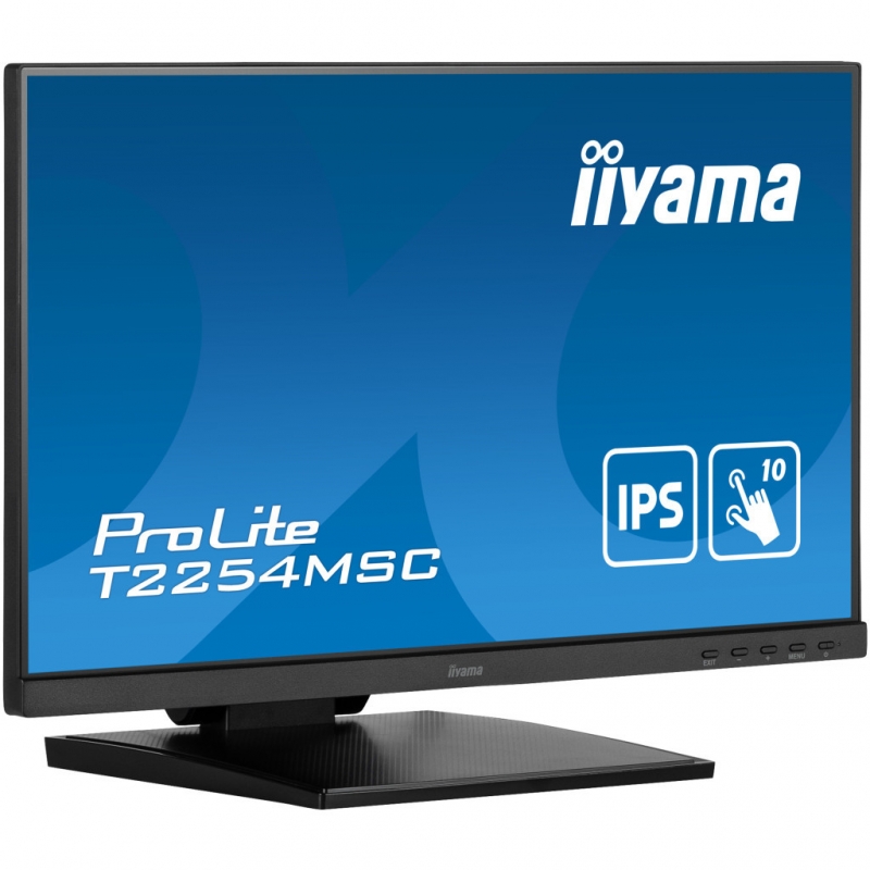 Монитор сенсорный iiyama T2254MSC-B1AG IPS 1920x1080 Full HD 22" 5W (26832322) - фото 5 Монитор сенсорный iiyama T2254MSC-B1AG IPS 1920x1080 Full HD 22" 5W (26832322) - фото 5