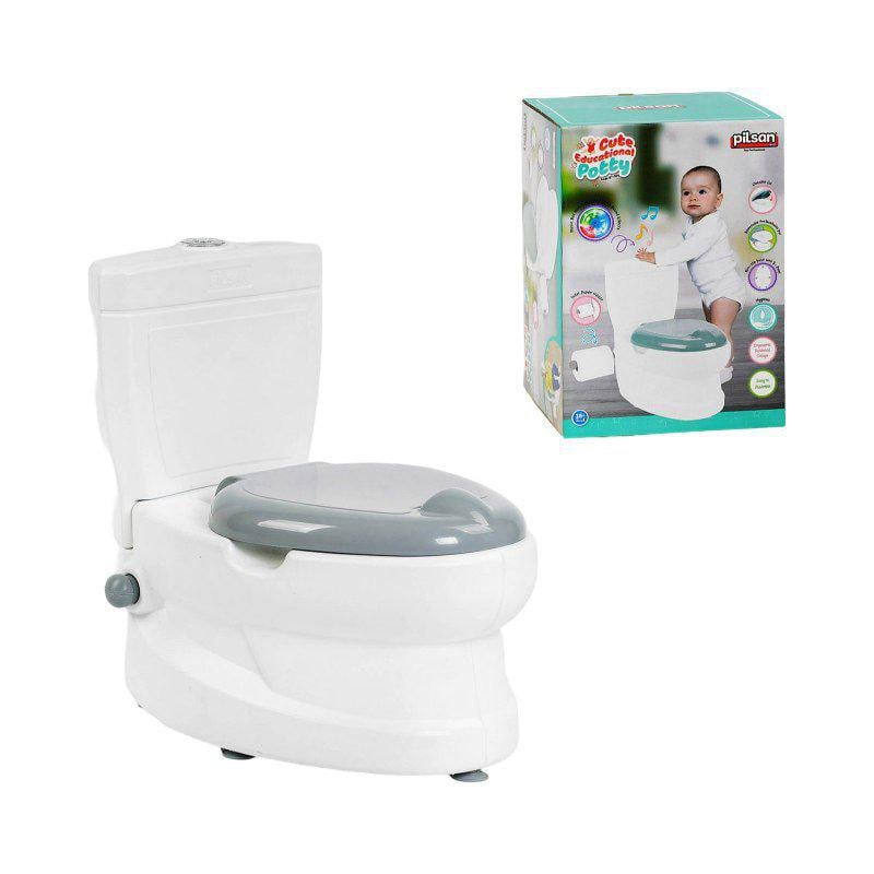 Горшок Pilsan 07-559 подсветка/звук Белый (24345630) - фото 2