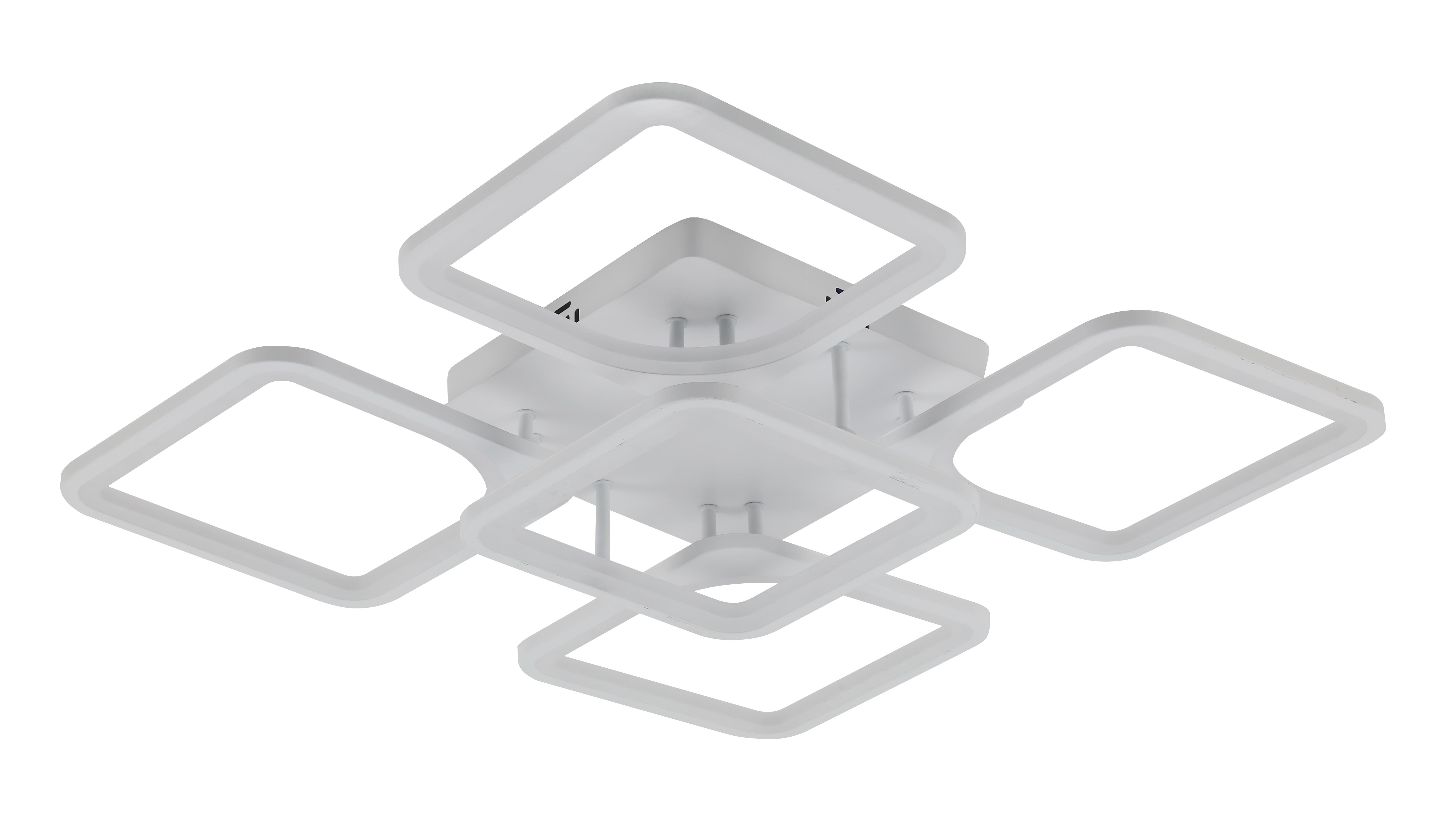 Люстра светодиодная Sirius 6112-5 WT 86W акриловая