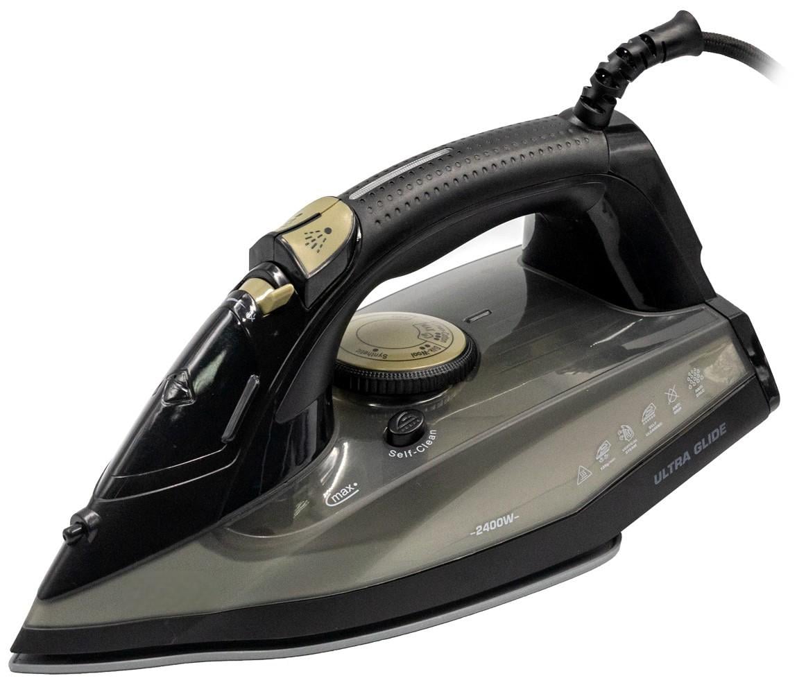 Праска парова Rovel RL04-С Ultra Glide 2400 Вт з керамічною підошвою та антипригарним покриттям (ML-04658) Праска парова Rovel RL04-С Ultra Glide 2400 Вт з керамічною підошвою та антипригарним покриттям (ML-04658)