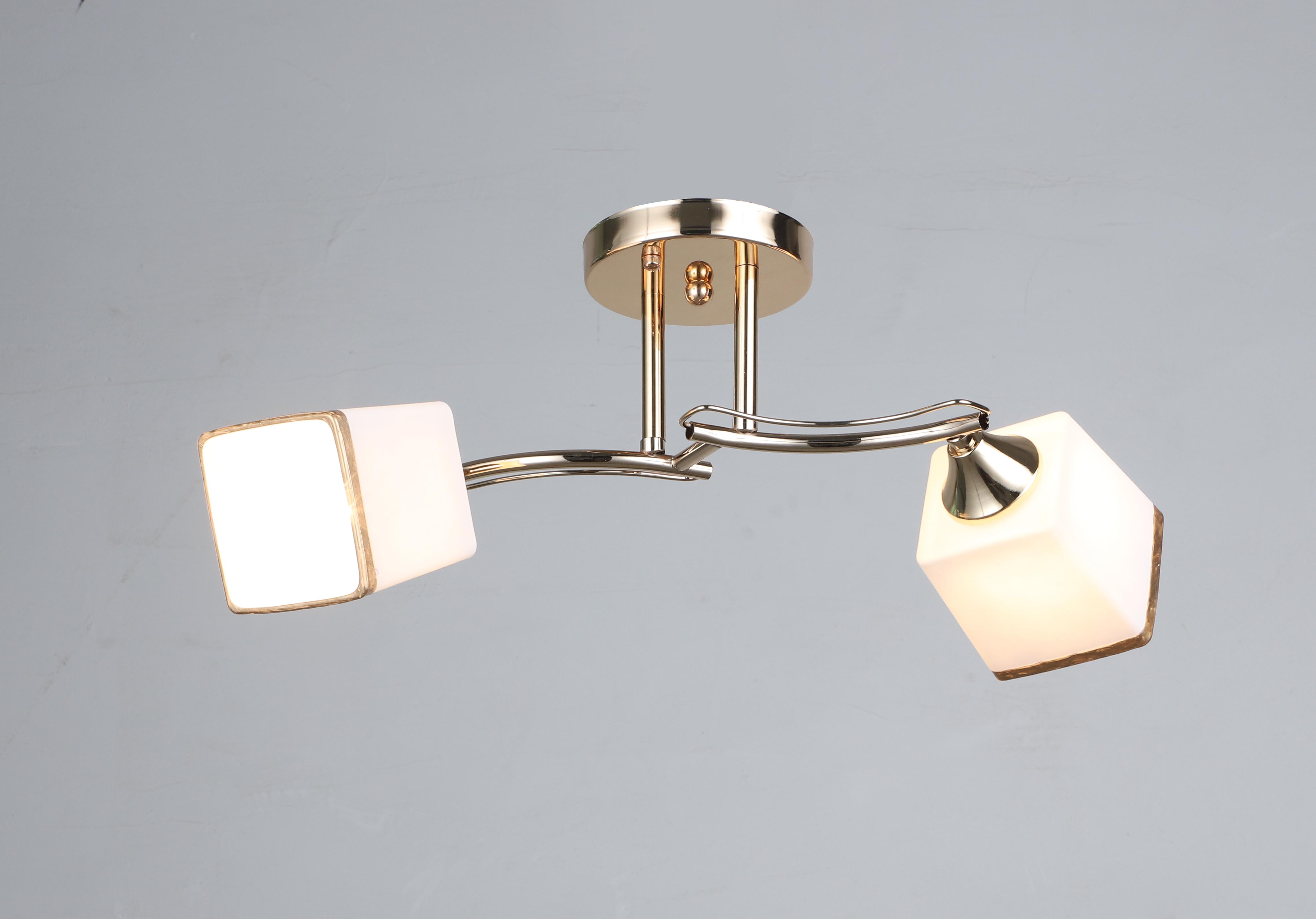 Потолочная люстра Sirius B A3054/2 FG на 2 плафона (000033760)