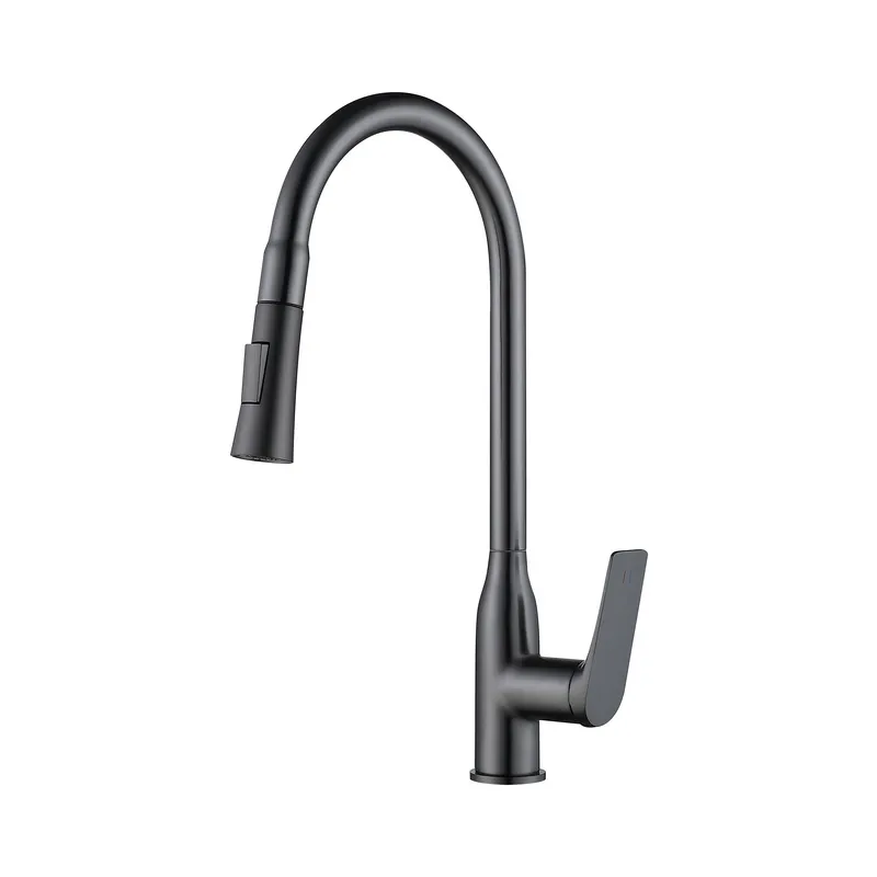 Змішувач для кухні MIXXUS PREMIUM DERBY 014 Nut Graphite (MI6611)