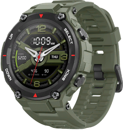 Смарт-часы Amazfit T-Rex Army Green Зеленый