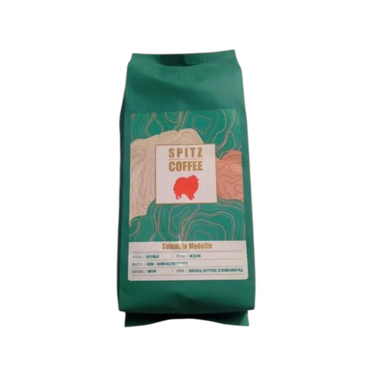 Кофе в зернах SPITZ Coffee Колумбия МЕДЕЛИН 1000 г (OS-SPITZ-ColombiaMedel-1000)