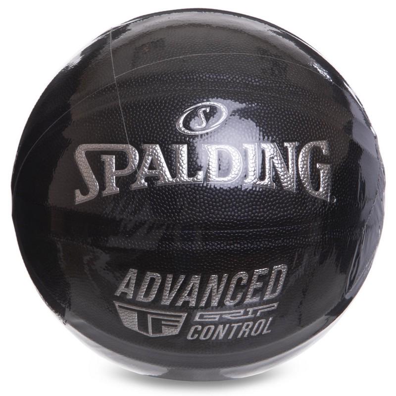 М'яч баскетбольний Zelart SPALDING 76871Y ADVANCED TF CONTROL №7 Чорний (DR006094) - фото 7 М'яч баскетбольний Zelart SPALDING 76871Y ADVANCED TF CONTROL №7 Чорний (DR006094) - фото 7