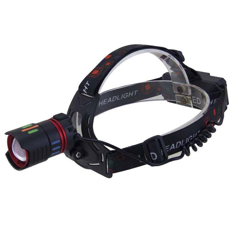 Фонарь налобный CT012-3Q-TG 3x18650