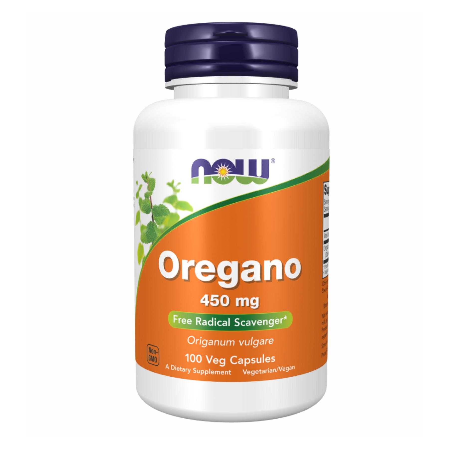 Натуральная добавка Oregano 450 mg 100 vcaps (2022-10-1412)