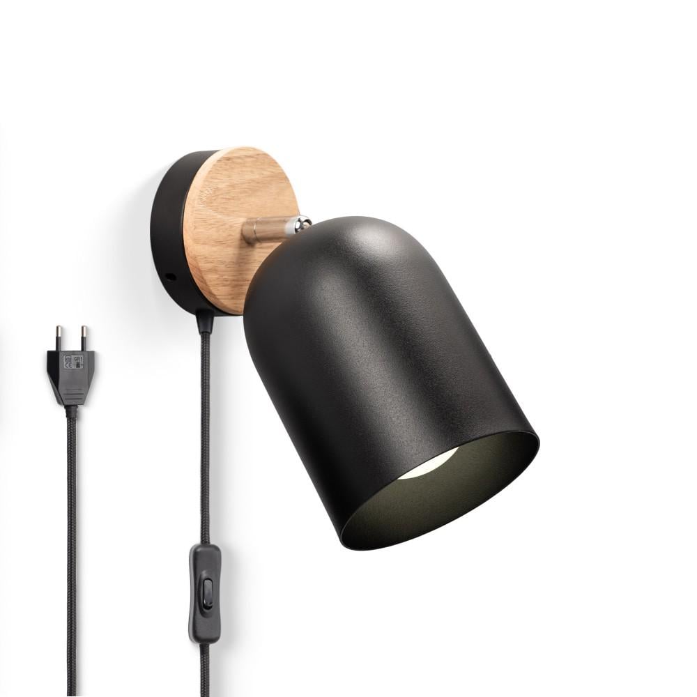 Настенный светильник Fluo Scandi Collection Black (WL-SC0002/Black)