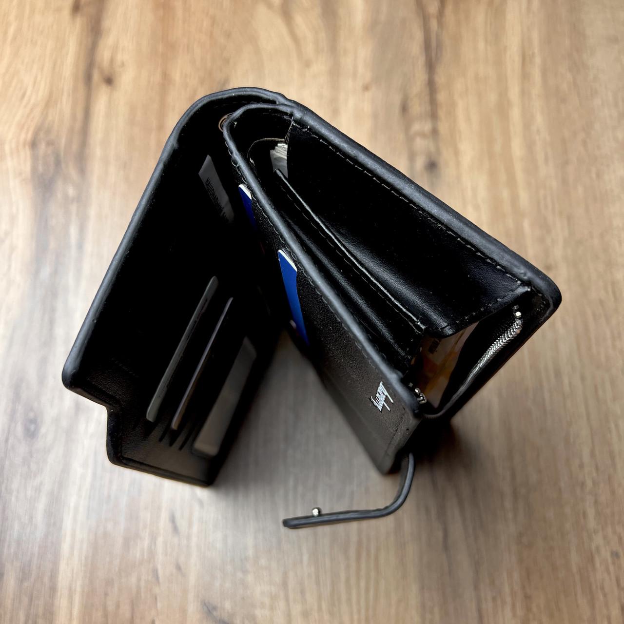 Портмоне чоловіче Baellerry Чорний (w005-1) - фото 5 Портмоне чоловіче Baellerry Чорний (w005-1) - фото 5