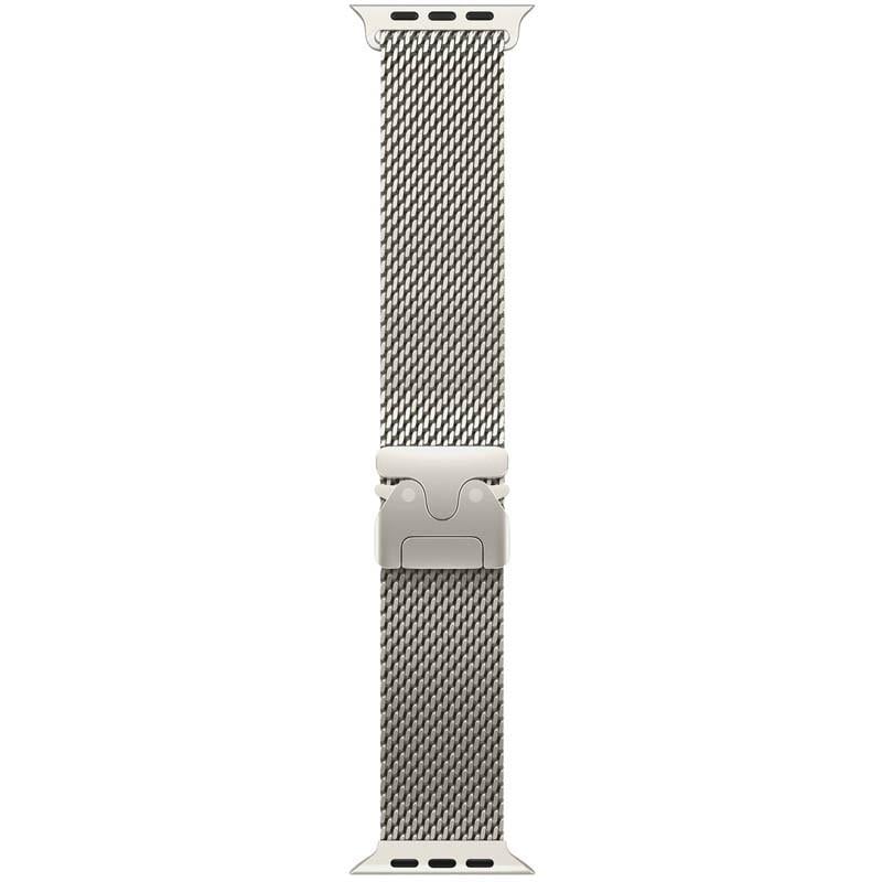 Ремешок Milanese Loop New Design для Apple Watch 42 ser.1-3 44/45/46/49 мм Starlight