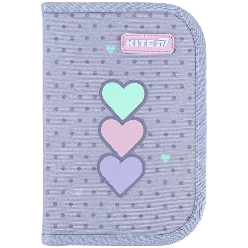 Пенал школьный без наполнения KITE Lovely 1 отделение/1 отворот (K26-621-3)