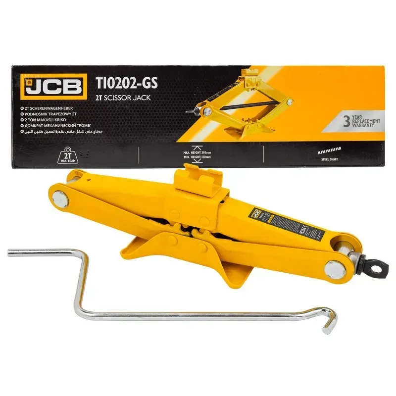 Домкрат гвинтовий JCB Tools JCB-T10202 2 т